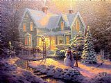 Blessings of Christmas by Thomas Kinkade